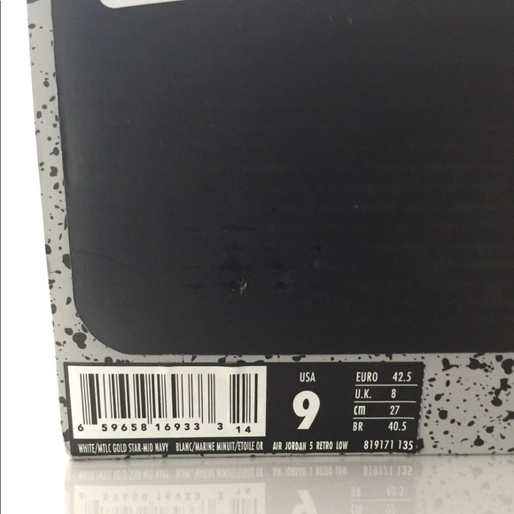 ****SOLD****Air Jordan 5 Low Size 9 - Picture 8 of 8